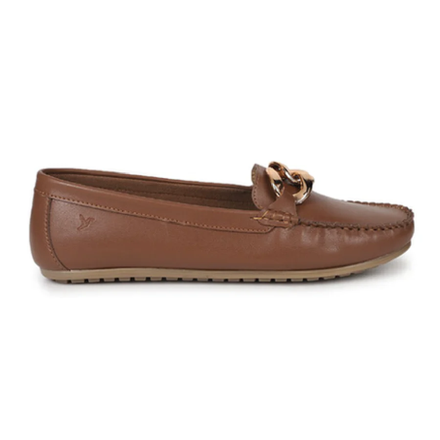 Bliss Casual Knotted Buckle Loafers for Women - Image 3