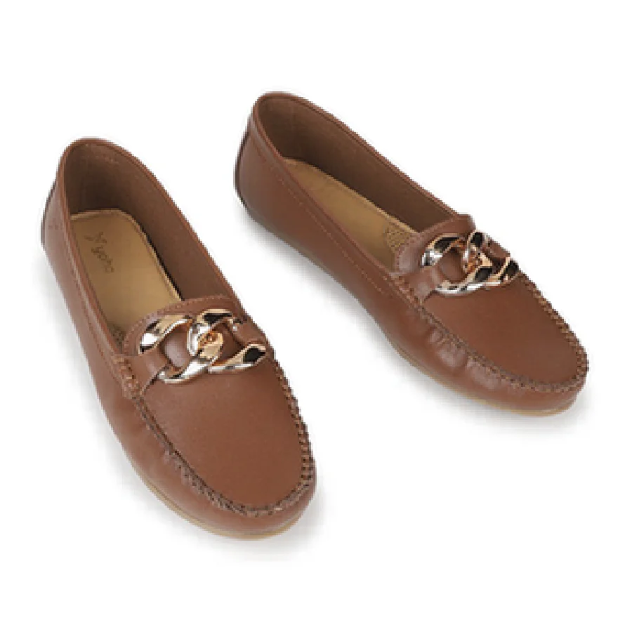 Bliss Casual Knotted Buckle Loafers for Women - Image 4