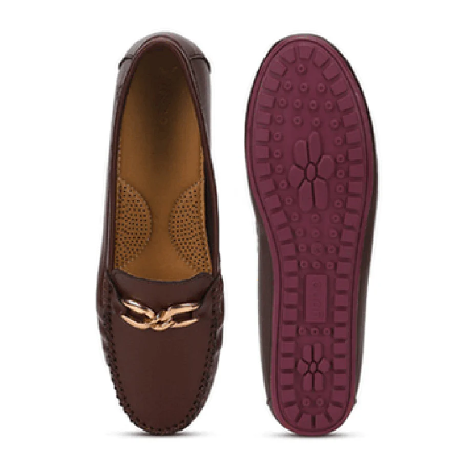 Bliss Casual Knotted Buckle Loafers for Women - Image 8